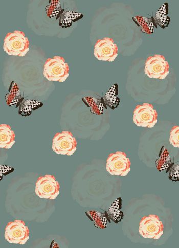 格子印花华亿平台图片