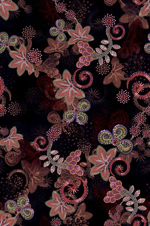 民族风印花华亿平台图片