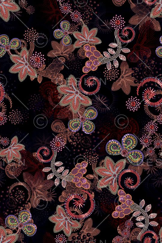 民族风印花华亿平台图片