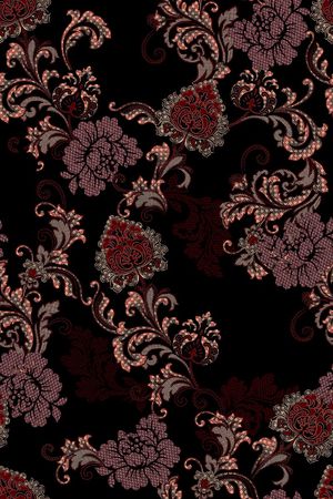 民族风印花华亿平台图片