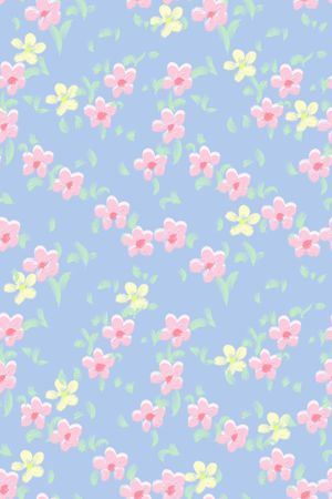 小清新印花华亿平台图片