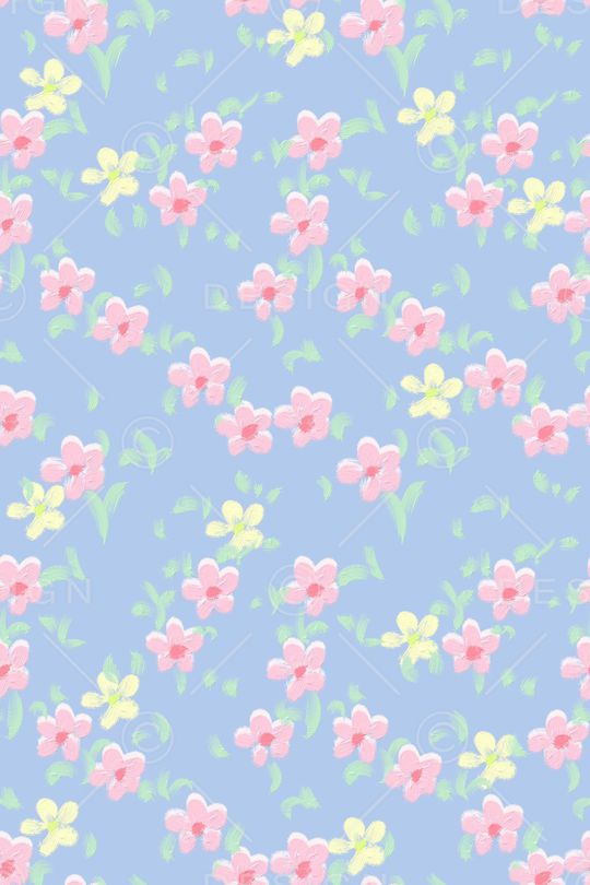 小清新印花华亿平台图片