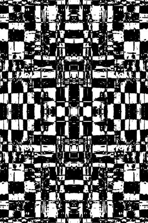 黑白印花华亿平台图片