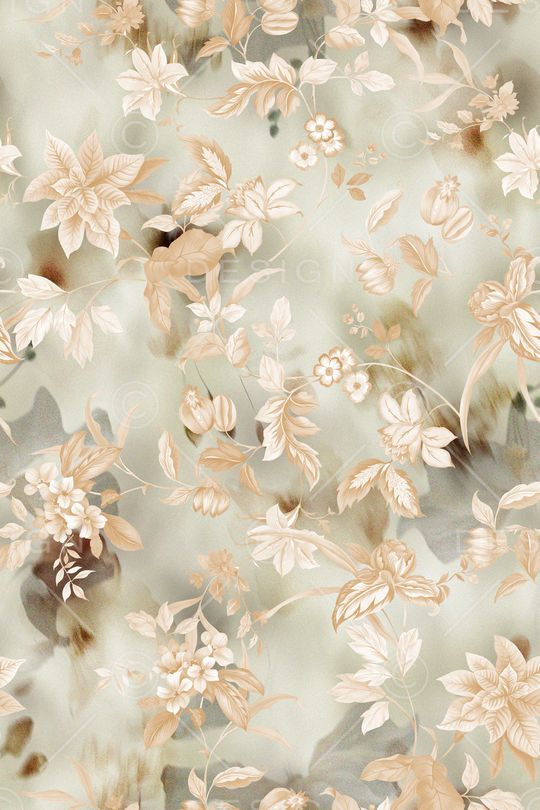 水彩底纹印花华亿平台图片