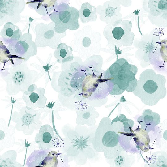 小清新印花华亿平台图片