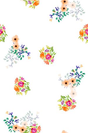 小清新印花华亿平台图片