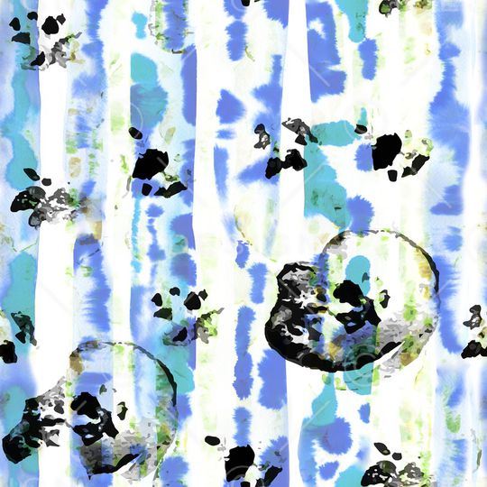 晕染肌理印花华亿平台图片