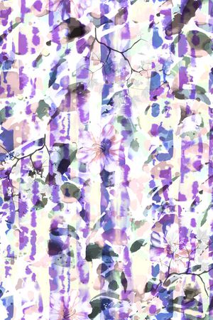 水彩印花华亿平台图片