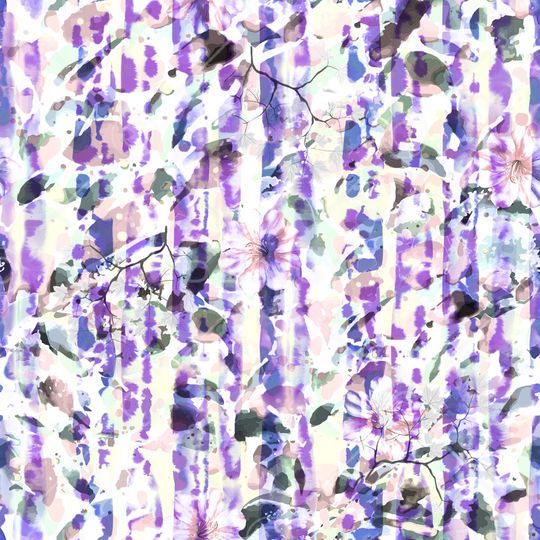 水彩印花华亿平台图片