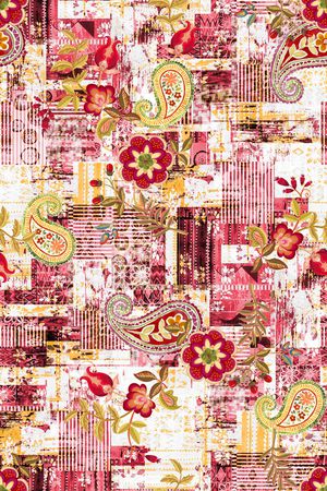 民族风印花华亿平台图片