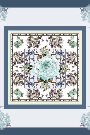 古典花纹印花华亿平台图片