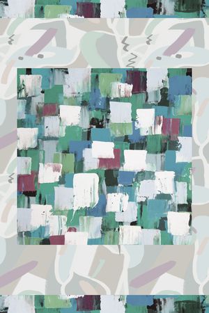 晕染肌理印花华亿平台图片