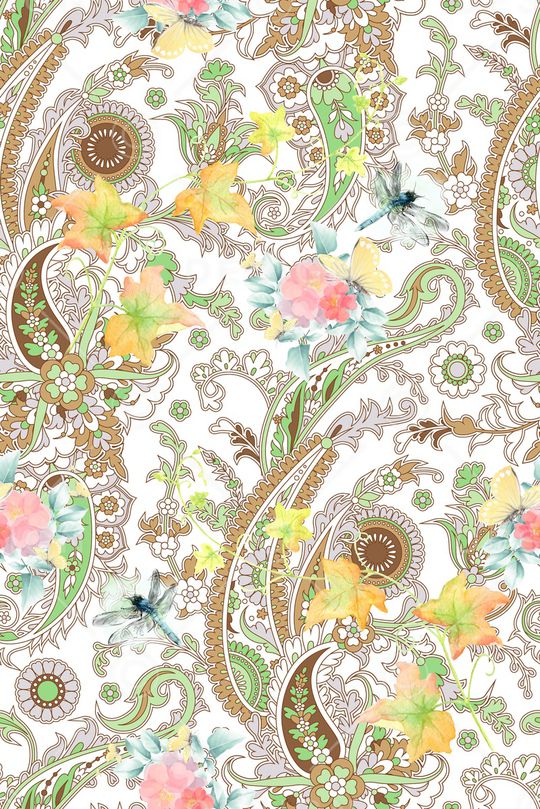 蜻蜓印花华亿平台图片