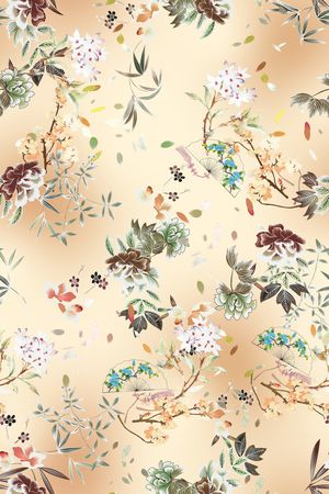 香云纱印花华亿平台图片