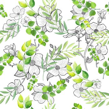 1612671-2025-4-14（线条花卉底纹