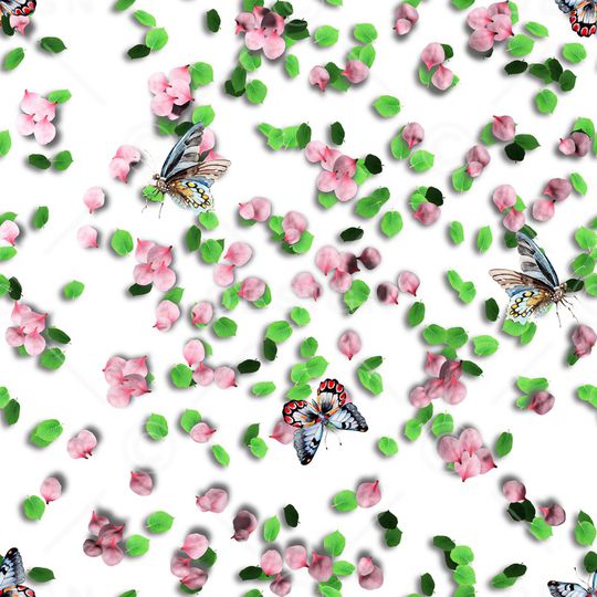 花瓣印花华亿平台图片