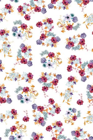 玫瑰花印花华亿平台图片