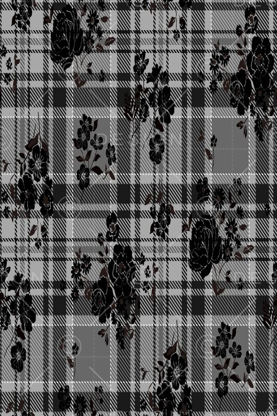 格子印花华亿平台图片