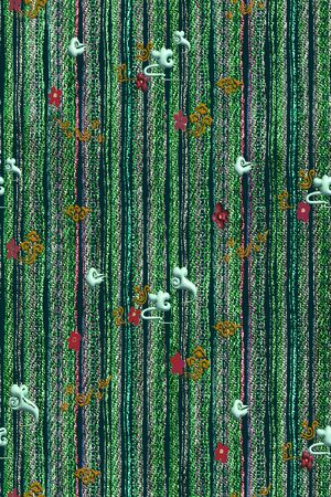 条纹印花华亿平台图片