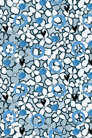 小碎花印花华亿平台图片