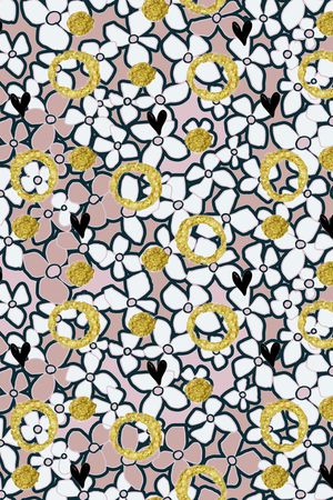 小碎花印花华亿平台图片