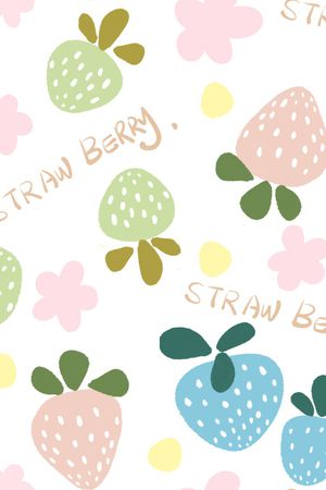 草莓印花华亿平台图片