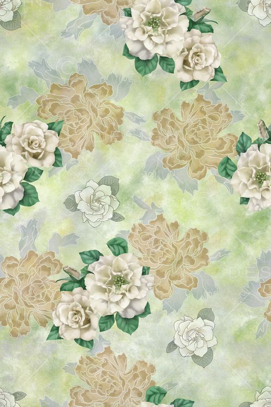 晕染肌理印花华亿平台图片