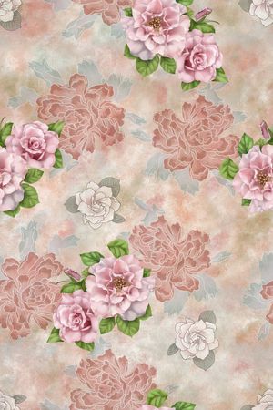 晕染肌理印花华亿平台图片