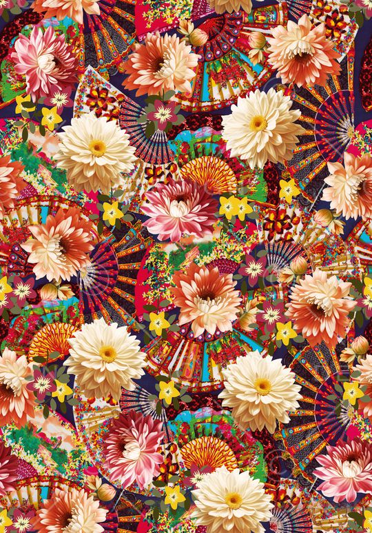 民族风印花华亿平台图片