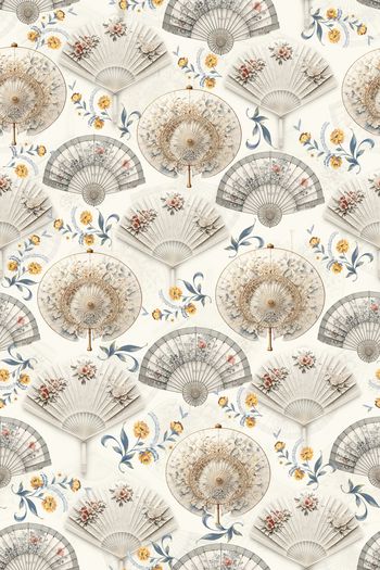 中国风印花华亿平台图片