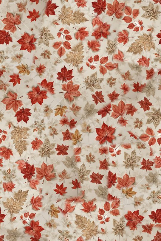 枫叶印花华亿平台图片