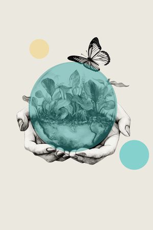 植物印花华亿平台图片