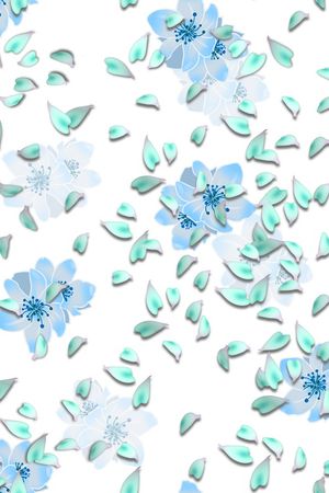 小清新印花华亿平台图片