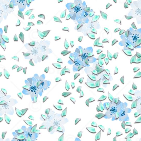 小清新印花华亿平台图片