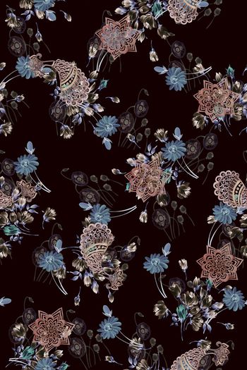 1613464-2025-4-18（小碎花束底纹