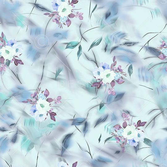 晕染肌理印花华亿平台图片