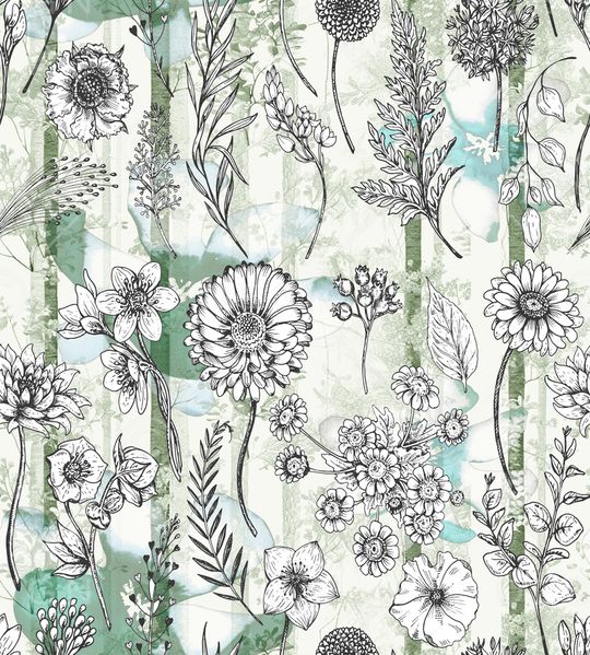 植物印花华亿平台图片