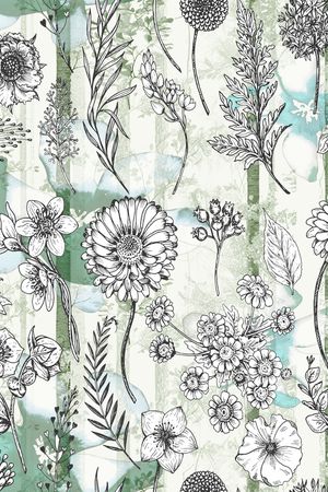 植物印花华亿平台图片