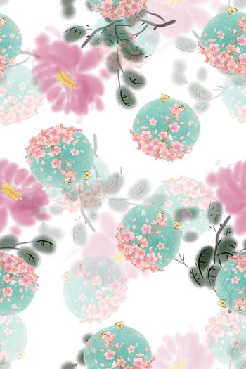 1613586-2025-4-20（水墨牡丹圆环