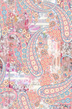 真丝印花华亿平台图片