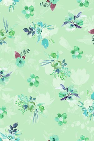 小清新印花华亿平台图片