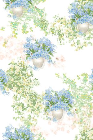 花瓶印花华亿平台图片