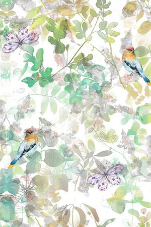 水彩印花华亿平台图片