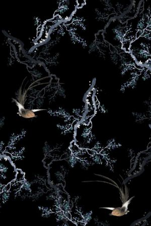 桃花印花华亿平台图片