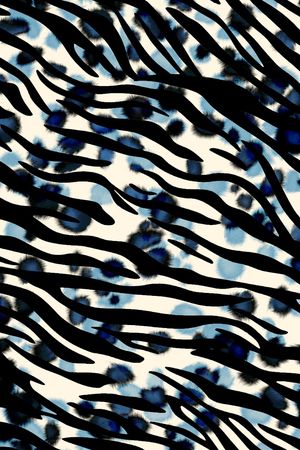 条纹印花华亿平台图片