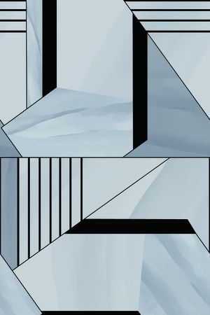 几何印花华亿平台图片