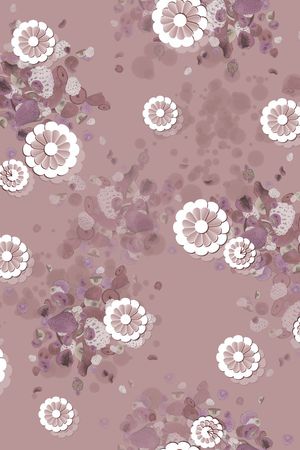 晕染肌理印花华亿平台图片