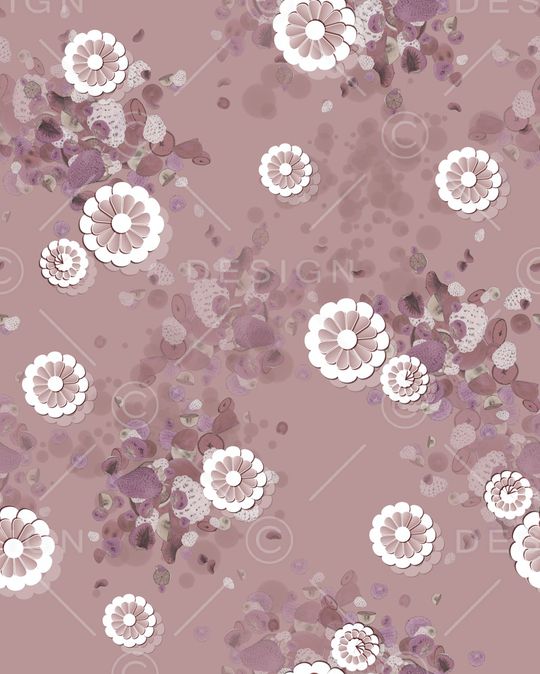 晕染肌理印花华亿平台图片