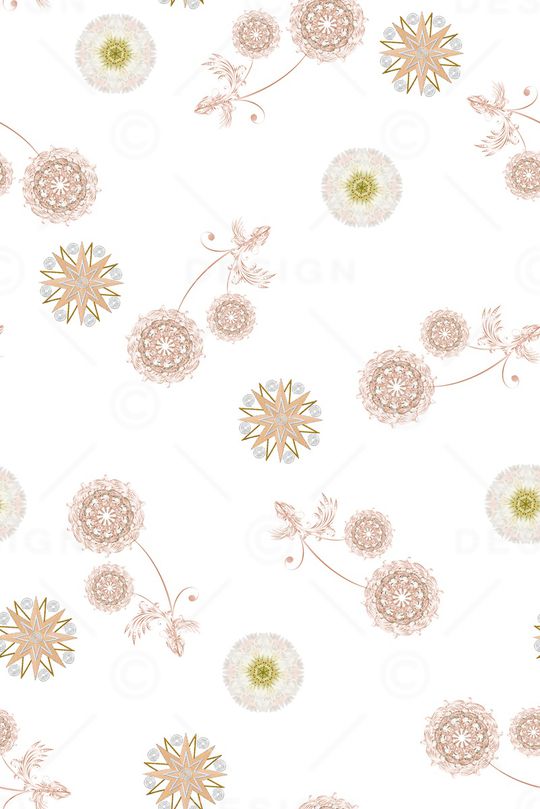 小清新印花华亿平台图片