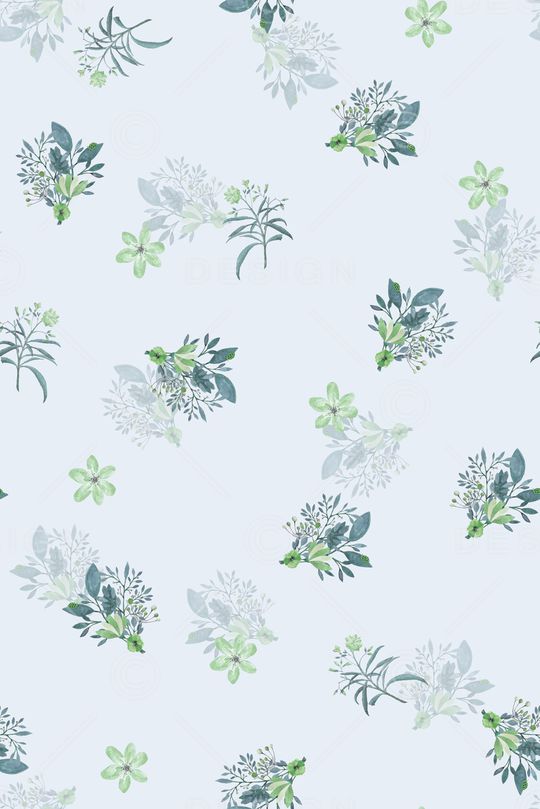 小清新印花华亿平台图片